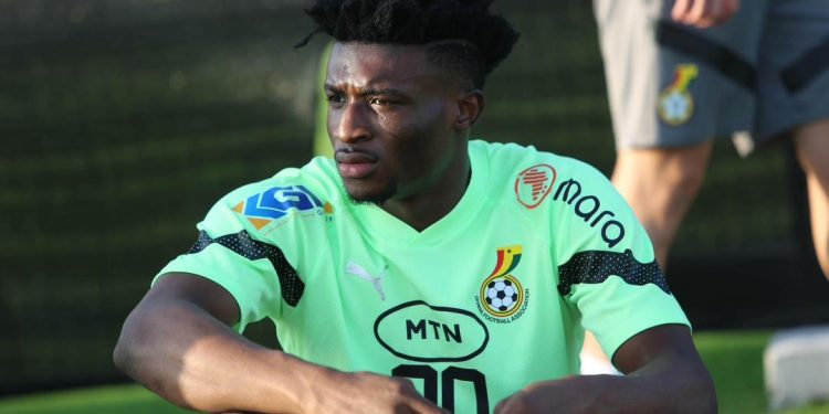 mohammed kudus not eligible to play at 2023 u 23 afcon