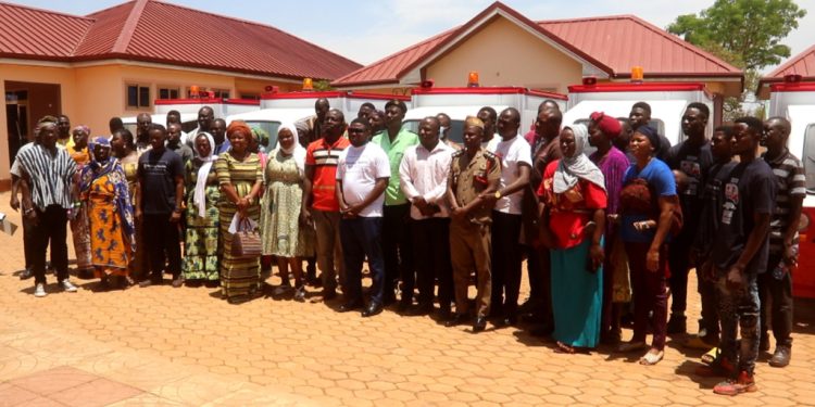moving health donates tricycle ambulances to 5 outlandish communities