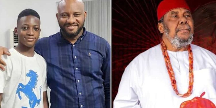 pete edochie reacts to death of grandson