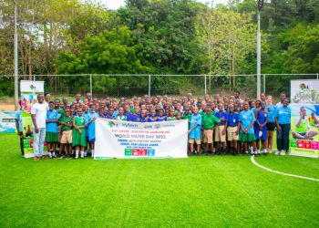 Play Soccer Ghana partners Manchester City Cityzens giving to mark World Water Day