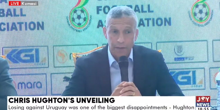 playback unveiling of chris hughton as black stars manager