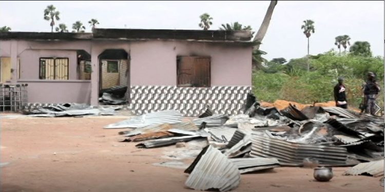 police commence investigations into alleged burning of properties by ahyiaem residents