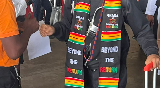 popular american filmmaker spike lee is in ghana