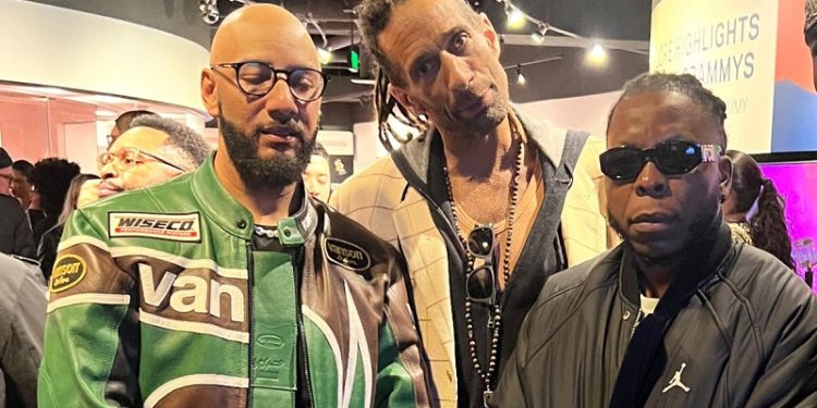 rapper edem meets swizz beatz paul eckstein in los angeles