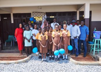 Rotary Club of Accra Dzorwulu hands over newly renovated library to Dzorwulu Primary A&B School