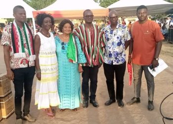 Sege NDC members begin construction of party office