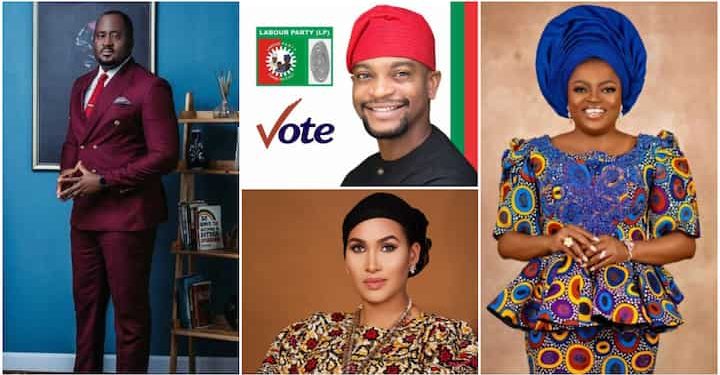 tonto steps down funke akindele loses desmond elliot wins 7 celebrities in nigerias 2023 election