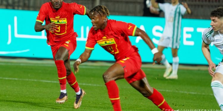 u23 afcon 2023q afriyie barnieh issahaku and nuamah start for black meteors against algeria