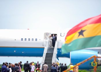 What an honour it is to be here in Ghana – Kamala Harris