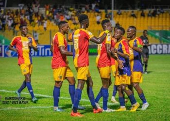 2022/23 betPawa PL: Hearts win; Aduana stay top