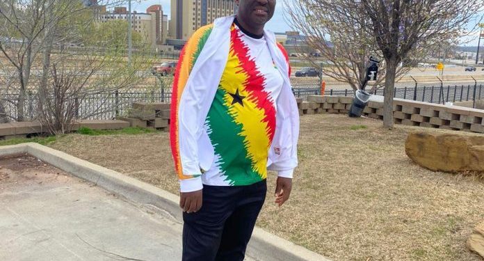abraham kotei neequaye in usa to support dogboe