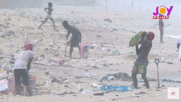 accra galamsey joy prime premieres mans war against nature beach sand mining along ghanas coast