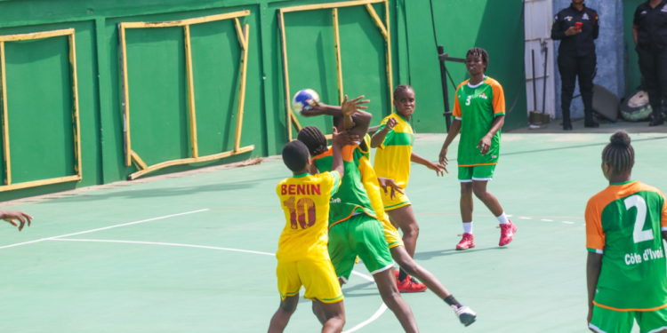 africa zone 3 womens handball ivory coast come from behind to beat ghana