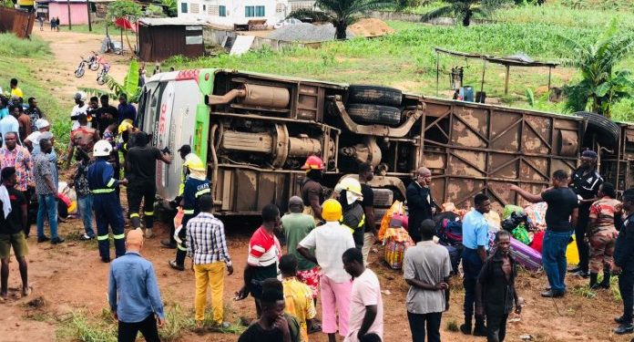 all stc accidents victims on gomoa buduatta road treated and discharged