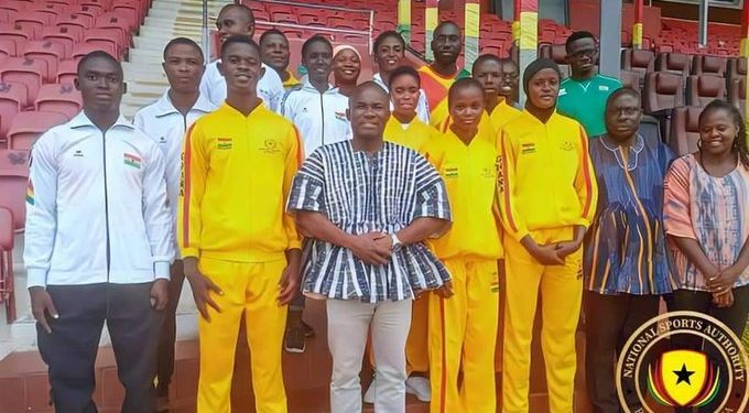 athletics team ghana off to zambia for africa u18 u20 championships