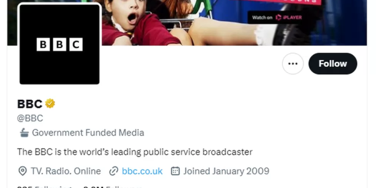 bbc objects to government funded media label