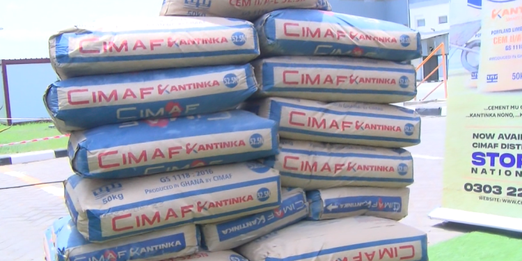 cimaf ghana launches new kantinka cement