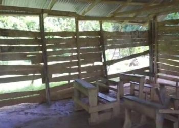 Dilapidated school structure threatening academic work at Ayinasu