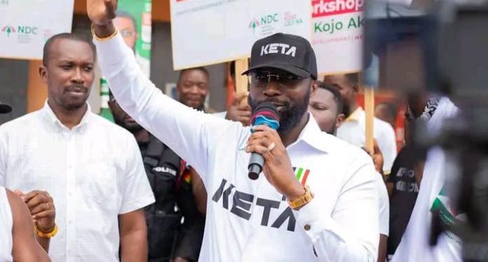 dr jones mensah confident of winning keta ndc parliamentary primary