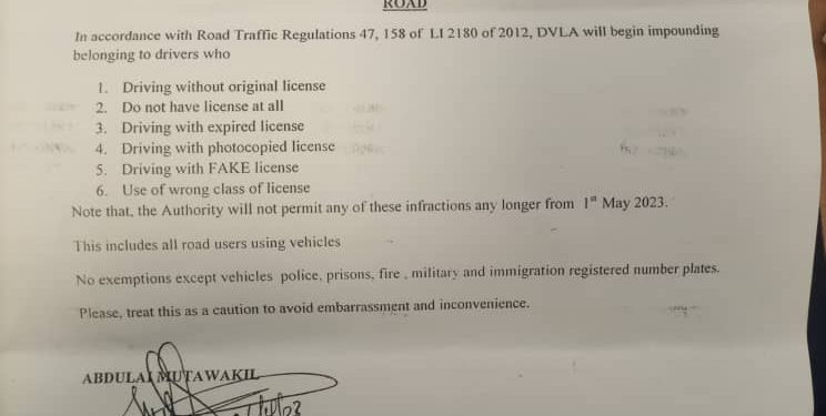 dvla to begin impounding vehicles of drivers without valid license from may 1