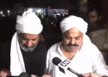 Former Indian politician Atiq Ahmed and brother shot dead live on TV