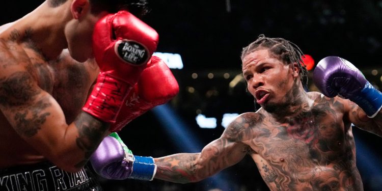 gervonta davis knocks out ryan garcia with vicious body shot to stay undefeated