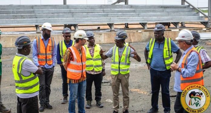 ghana tennis federation inspects borteyman facility for 13th african games