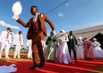 Hundreds tie the knot in Easter mass wedding in South Africa