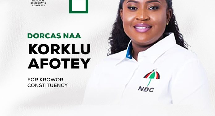 i will serve krowor constituents with all my heart dorcas naa korklu