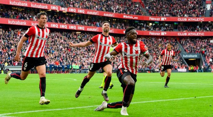 inaki williams scores brace in basque derby as athletic bilbao beat real sociedad