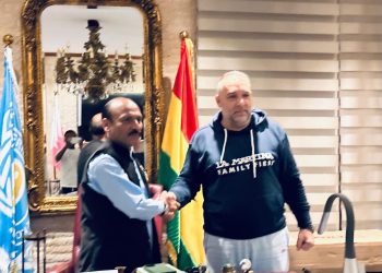 International Human Rights Commission Global Chairman arrives in Ghana