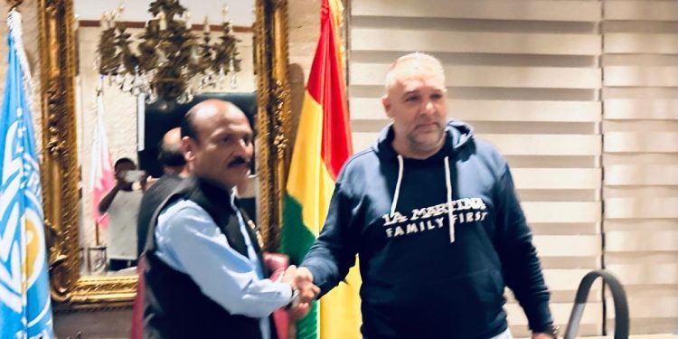 international human rights commission global chairman arrives in ghana
