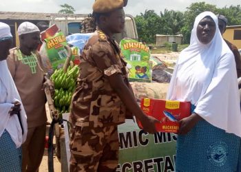 Islamic Mission Secretariat Women Wing donates to inmates at Ankaful Prisons