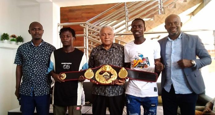 john laryea and solomon martey to fight for wbo african featherweight title on april 30
