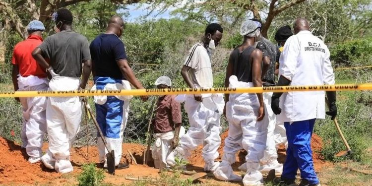 kenya cult deaths 47 bodies found in investigation into starvation cult