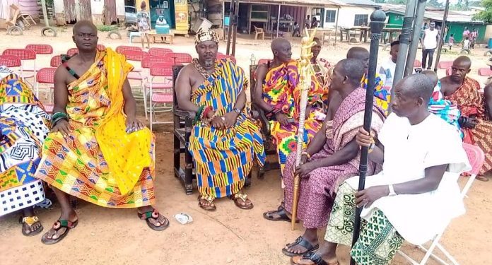 krontihene calls for job creation for his subjects