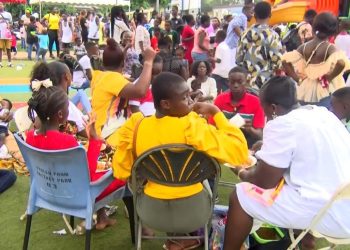 Luv FM treats families in Kumasi to a party in the park