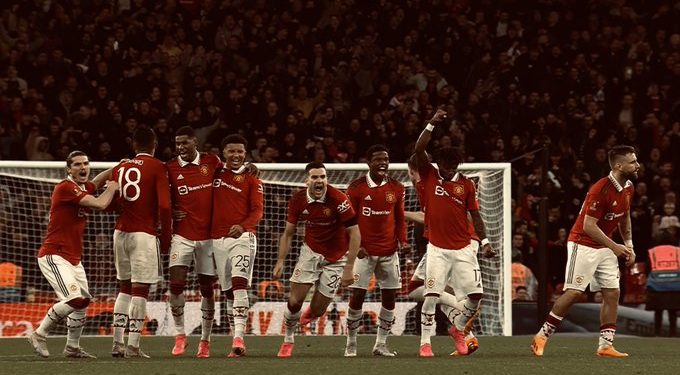 manchester united through to fa cup final after penalty shootout win over brighton