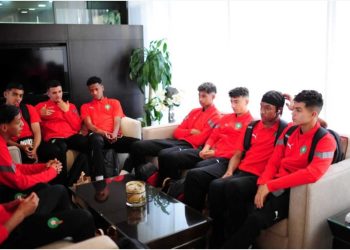 Morocco’s U-17 football team departs for Constantine to participate in AFCON