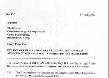 NDC petitions CID, IGP over Bryan Acheampong’s comments