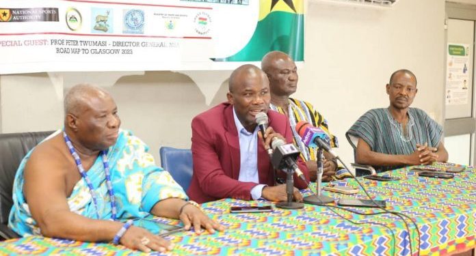 neenyi ghartey vii delighted to have cycling as part of the 2023 aboakyer festival activities