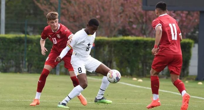 nine man black starlets rally to beat spain
