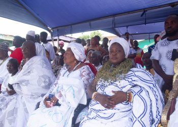 People of Prampram visit the ancestral forest ahead of 2023 Kpledomi festival