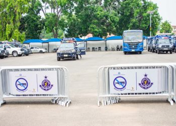 Pernod Ricard Ghana donates barricades to police