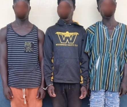 police grab four overr alleged attack on personnel in western region