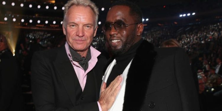 rapper diddy reveals he pays sting 5000 a day for ill be missing you sample