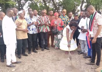 Sege NDC begins construction of party office