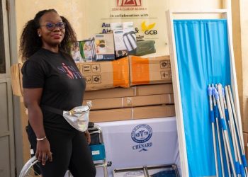 SLIMNFIT supports patients at Korle Bu; provides medical equipment