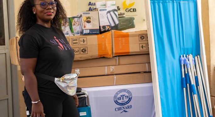 slimnfit supports patients at korle bu provides medical equipment