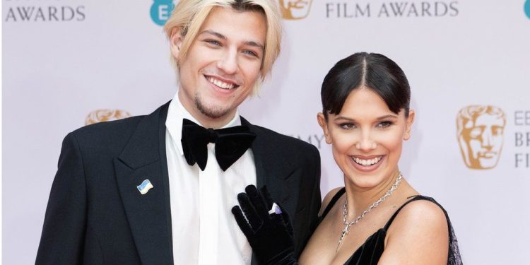 stranger things actress millie bobby brown announces her engagement to jake bongiovi